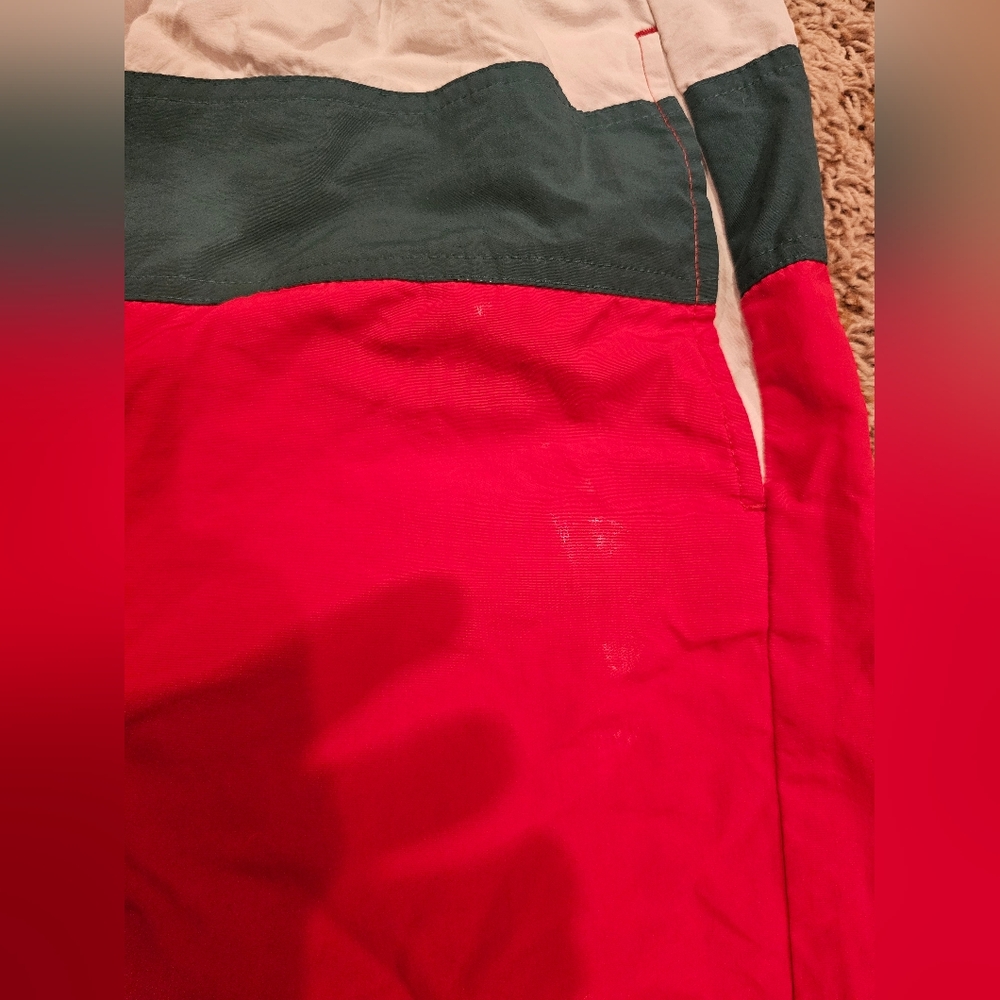 Men Supreme Red/Green/White Swim Trunks Large Gucci - Picture 3 of 5